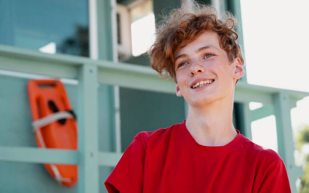 Tiener leert grenzen stellen en zegt 'nee' op een krachtige manier